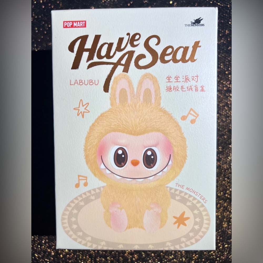POP MART - Factory Sealed LABUBU Have A Seat AUTHENTIC Brand New HEHE